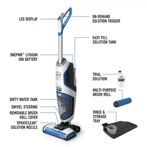 HOOVER ONEPWR FloorMate JET, 20V, 4.0Ah
