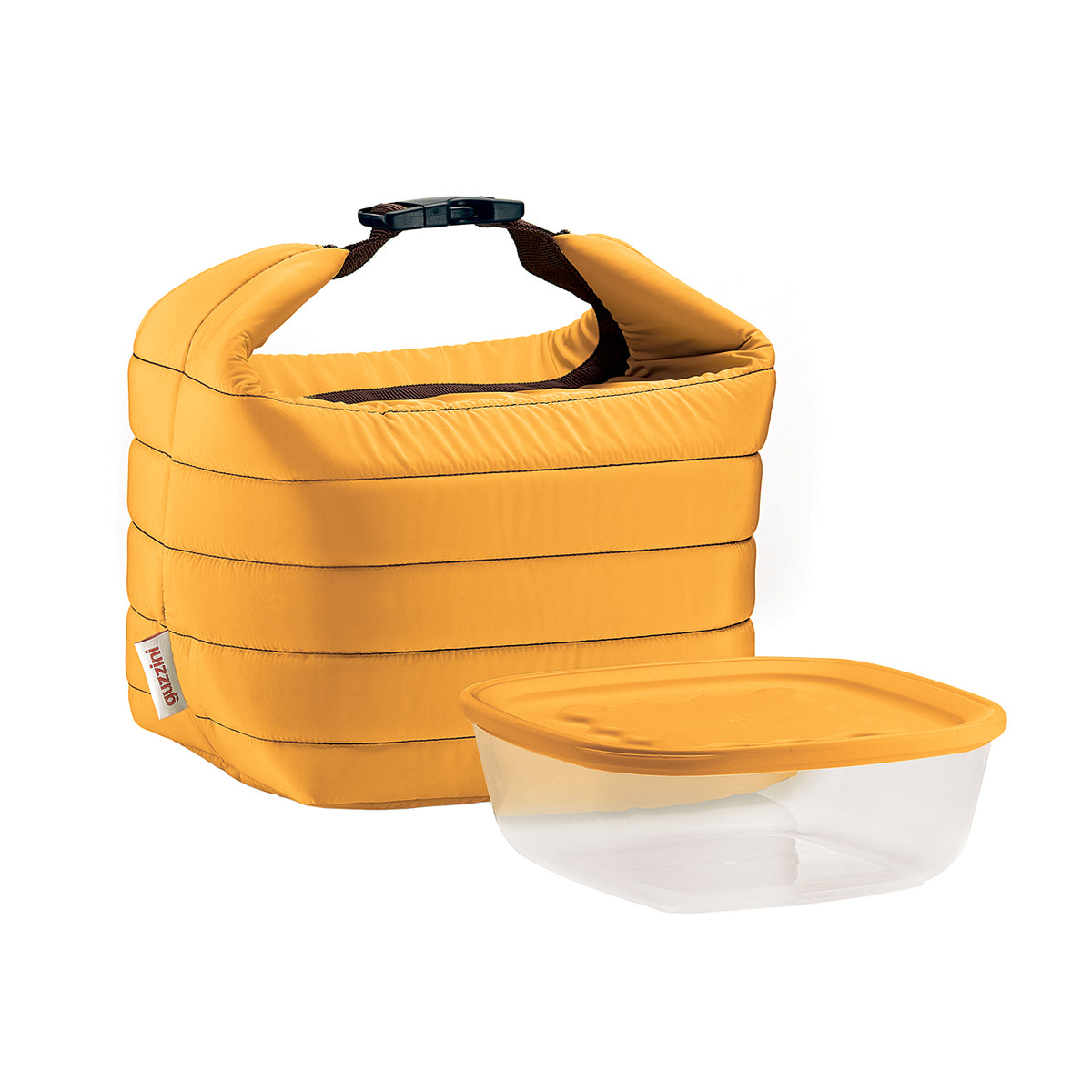 Guzzini On-the-Go thermal bag+container 22x18x22 ochre