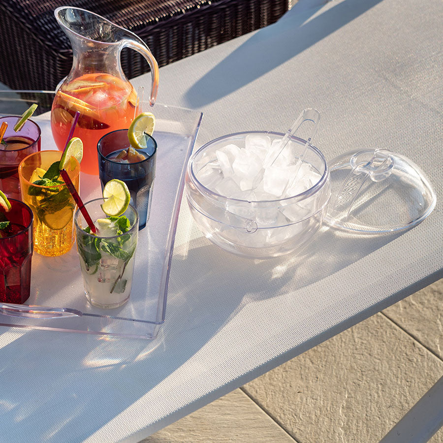 Guzzini Happy Hour Stella ice bucket with tongs 20x20