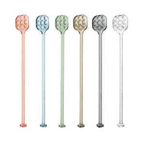 Guzzini Tiffany set of 6 cocktail spoons