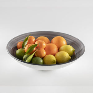 Guzzini Twist centerpiece/bowl 37x8.5 cm sky grey