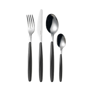 Guzzini My Fusion 24-pc cutlery set black