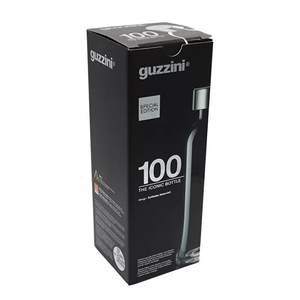 Guzzini 100 glass bottle 1L chrome