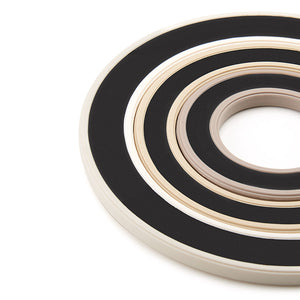 Guzzini Tierra set of 3 trivets '3in1 ring'