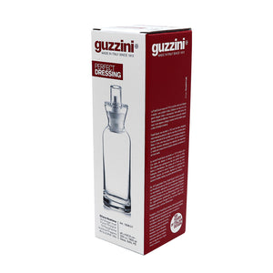 Guzzini clear oil/vinegar cruet .25l