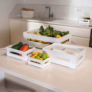 Guzzini Eco-Kitchen box 15.3x11.2x7 cm milk white