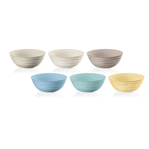 Guzzini Tierra set of 6 bowls 12.2x11.5 cm assorted