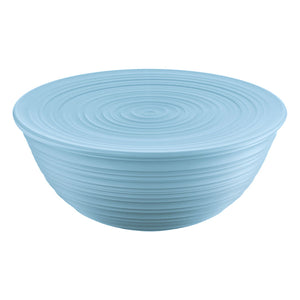 Guzzini Tierra XL bowl+lid 30x13 cm powder blue