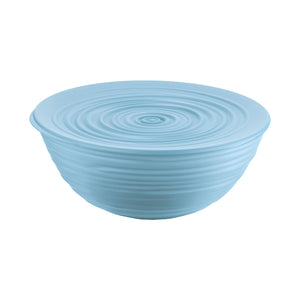 Guzzini Tierra L bowl+lid 25x10.8 cm powder blue