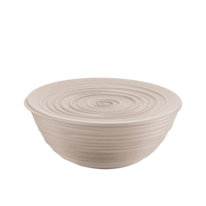 Guzzini Tierra L bowl+lid 25x10.8 cm taupe