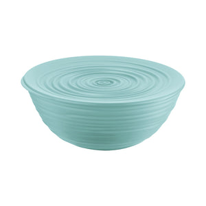 Guzzini Tierra L bowl+lid Ø25x10.8 cm sage green