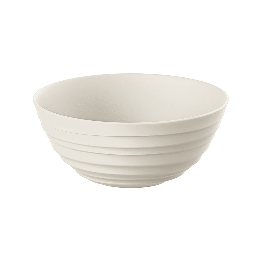 Guzzini Tierra M bowl 18x7.6 cm milk white