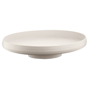 Guzzini Tierra centerpiece/fruit bowl 42x30x8.9 cm milk white