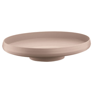 Guzzini Tierra centerpiece/fruit bowl 42x30x8.9 cm taupe