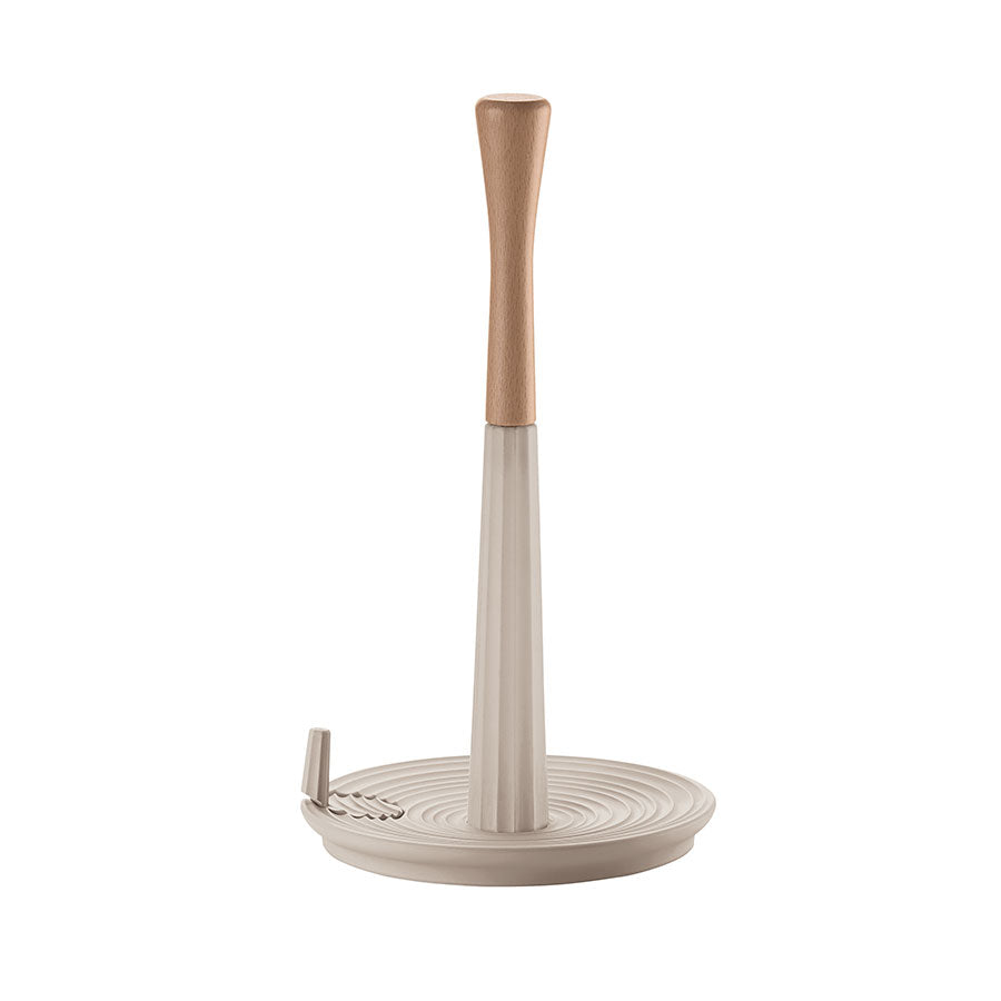 Guzzini Tierra &quot;roll&amp;tear&quot; universal kitchen roll holder taupe