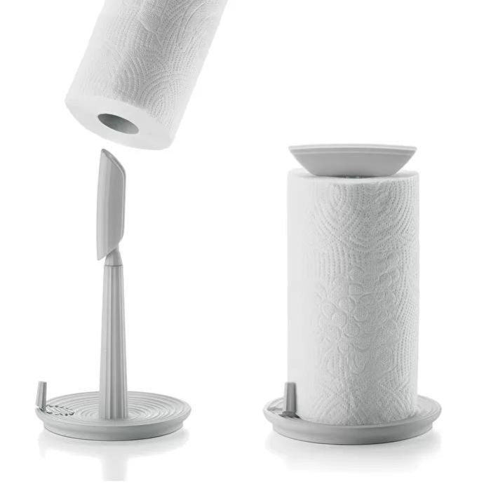 Guzzini Tierra &quot;stop&amp;tear&quot; universal kitchen roll holder grey