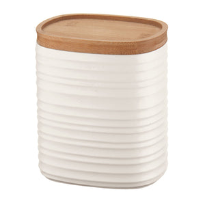 Guzzini Tierra M storage jar 12.3x9.4x15 cm milk white