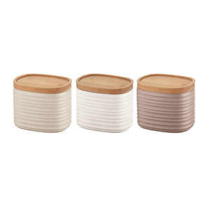 Guzzini Tierra S set of 3 storage jars