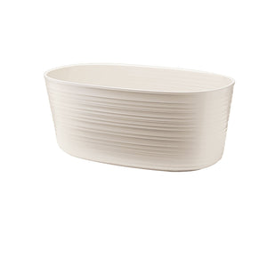 Guzzini Tierra plant pot holder 15.4x11.8 cm milk white