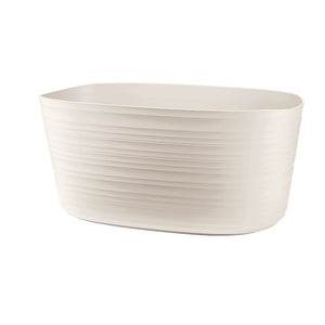 Guzzini Tierra plant pot holder 15.4x29.2 cm milk white