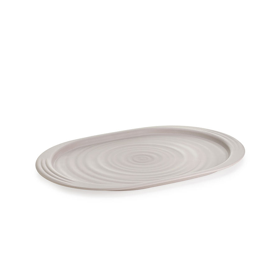 Guzzini Tierra M tray 39x26.5x2 cm taupe