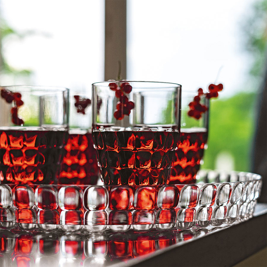 Guzzini Tiffany tray 35.6x4 cm sky grey