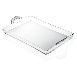 Guzzini Happy Hour tray 33.5x54x87 cm clear