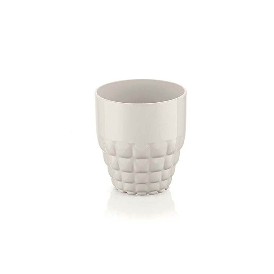 Guzzini TIFFANY low tumbler milk white