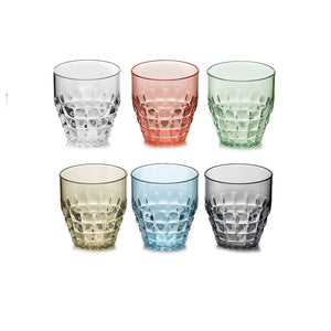 Guzzini Tiffany set of 6 tumblers 8.5x9.5 cm