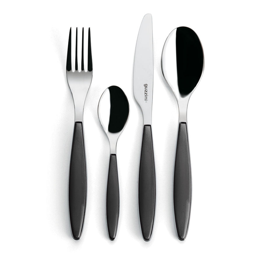Guzzini Feeling 24pc cutlery set grey