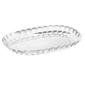 Guzzini Tiffany tray 45x31x4.5 cm clear