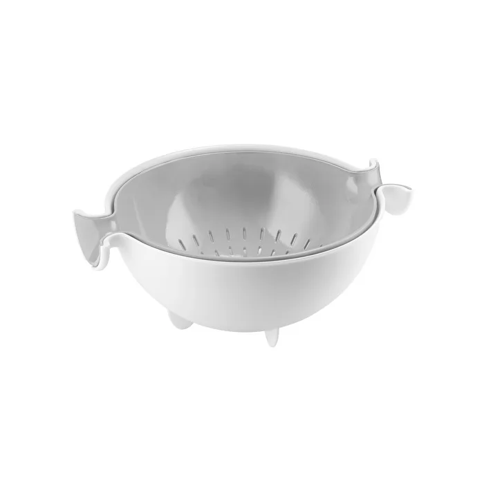Guzzini Spin &amp; Drain colander+bowl set