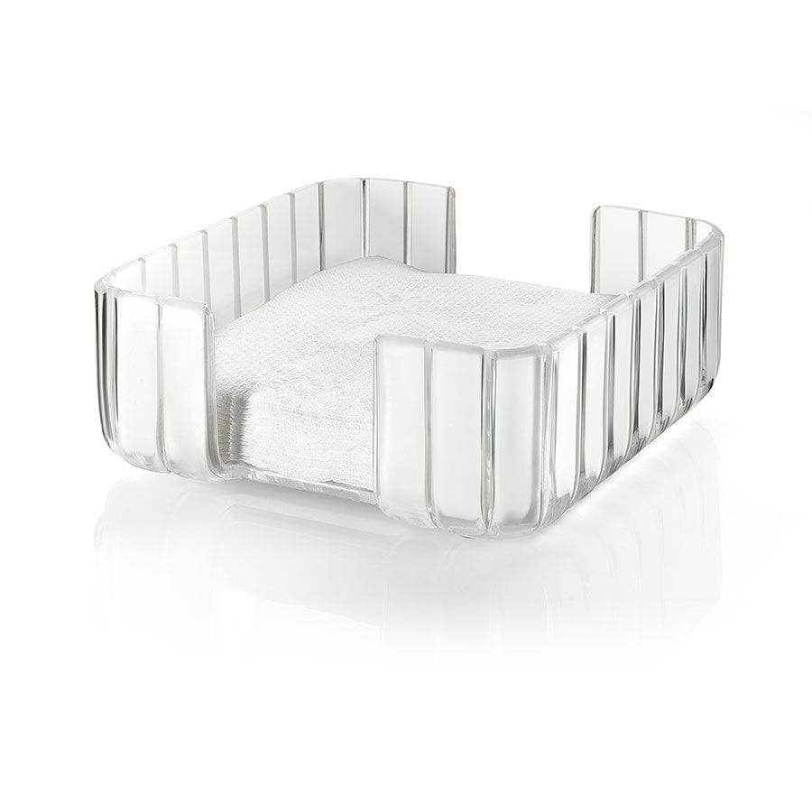 Guzzini Grace table napkin holder clear
