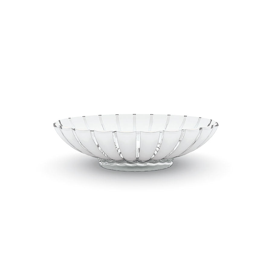 Guzzini Grace centerpiece/bowl 37.5x30.5x9 cm Clear