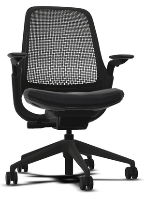 Steelcase SERIES1 without headrest Airback ebony/black KSS1AB-J501/BLK